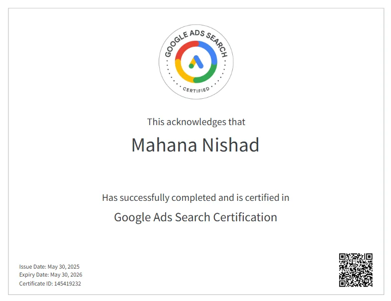 digital-marketing-certificate-of-google ad search